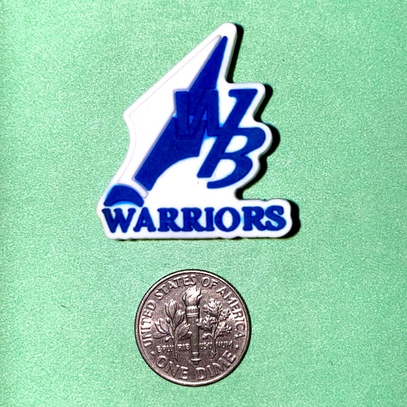 (10 for $15) Early Col. Whale Branch Warriors Football 🏈 Crocs Shoe Charms - Picture 1 of 1